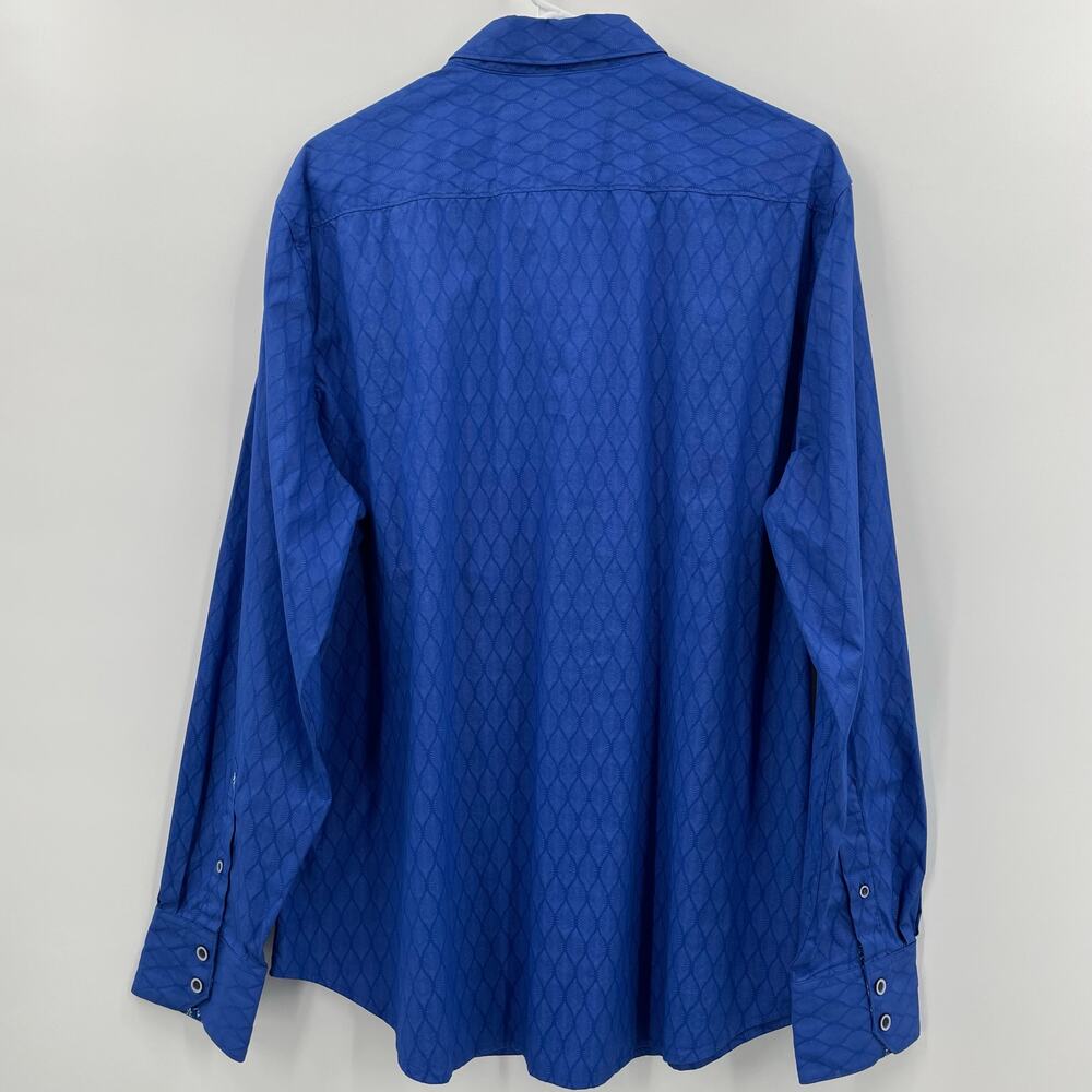 Robert Graham Men's Becker Long Sleeve Shirt, Button Down, Sz. 2XL Preppy - Picture 2 of 10